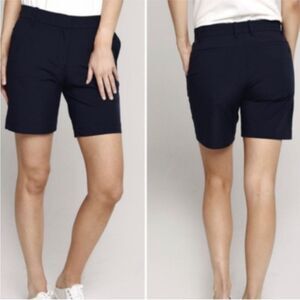 TORY BURCH SPORT | Navy Nylon Golf Style Shorts Women’s Size 12
